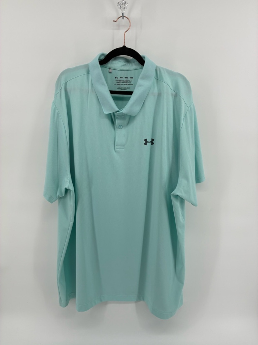 Under Armour Men’s Mint Green Performance Polo